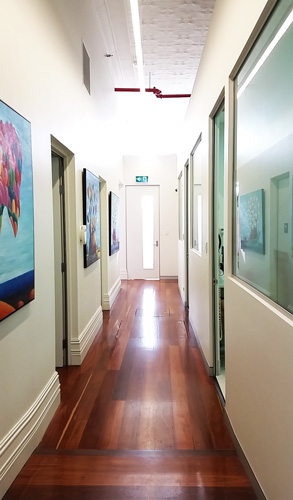 Perth Central Dental Centre Hallway